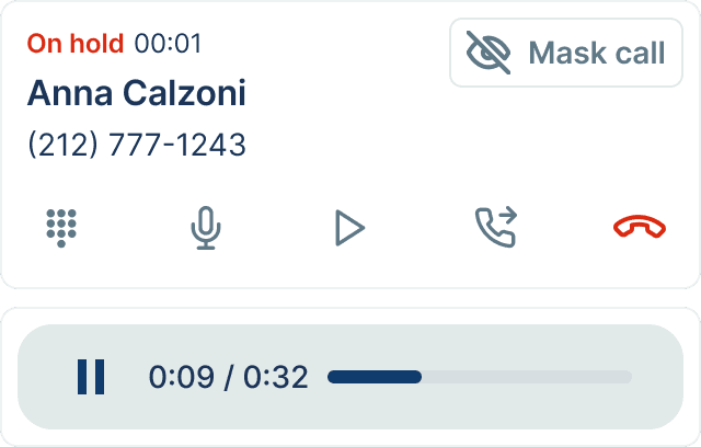 Capsule Call UI